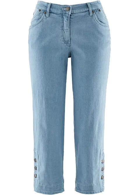 Capri Jeans Mid Waist, bonprix