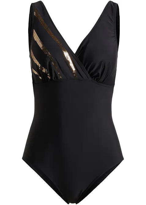 Exklusiv baddräkt i återvunnen polyamid, bonprix