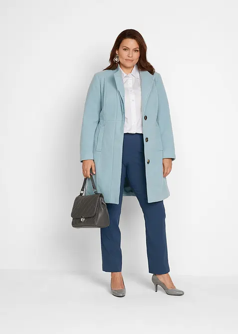 Stretchig dra på-byxa, bonprix