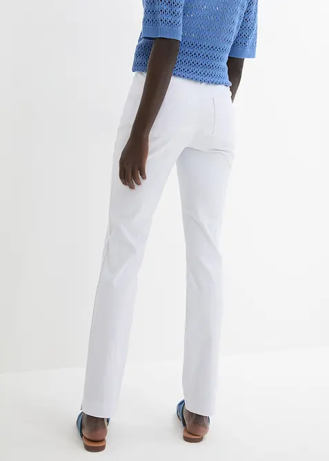 Stretchig dra p&aring;-byxa, bonprix