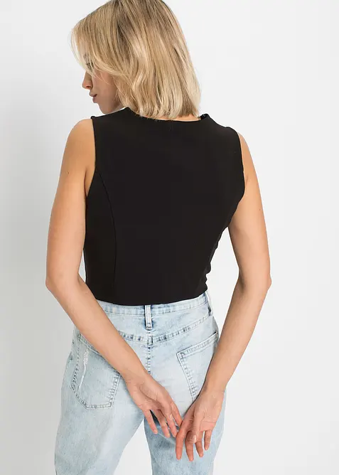 Väst i stadig interlock, bonprix