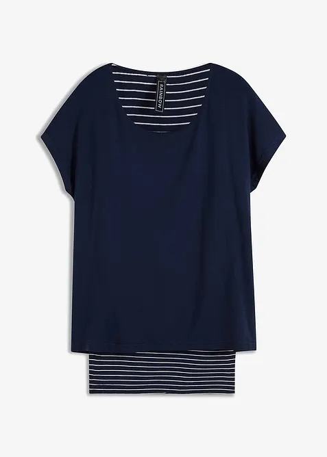 Topp i 2 i 1-stil, bonprix