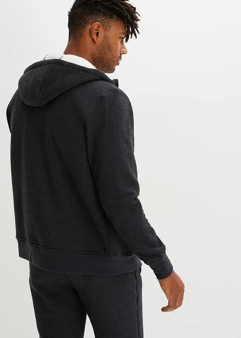 Munkjacka med värmande teddyfleecefoder, bonprix