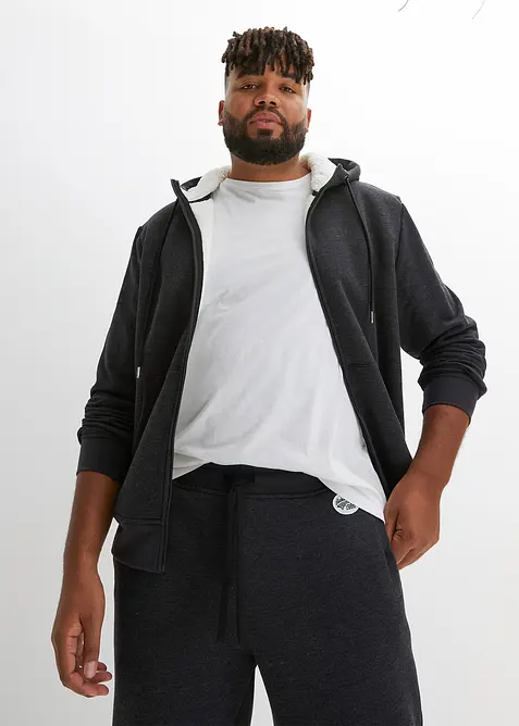 Munkjacka med värmande teddyfleecefoder, bonprix