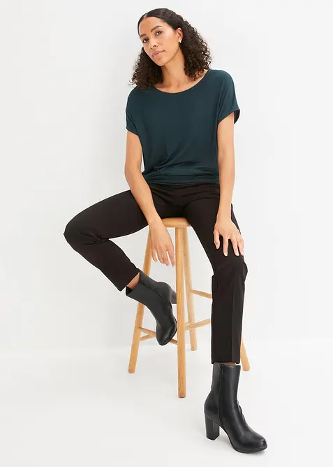 Topp av viskosmix med mjukt fall, bonprix