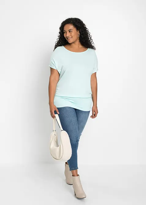 Topp av viskosmix med mjukt fall, bonprix