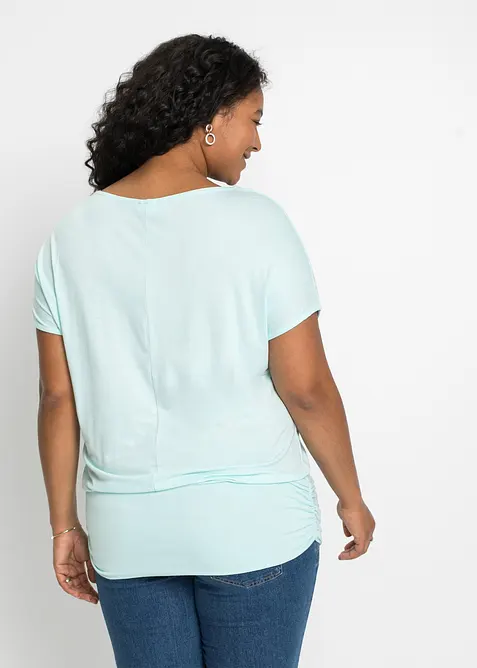 Topp av viskosmix med mjukt fall, bonprix