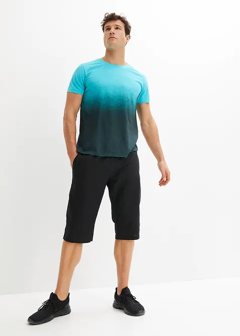 T-Shirt i ren bomull, Slim Fit, bonprix