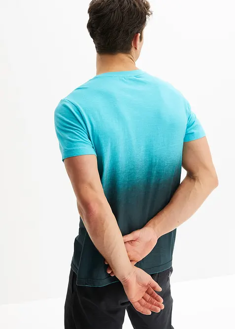 T-Shirt i ren bomull, Slim Fit, bonprix