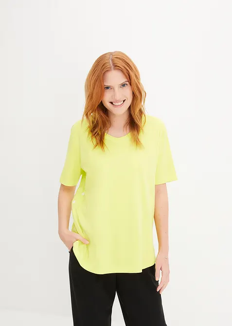 Vid T-shirt i ekologisk bomull, bonprix