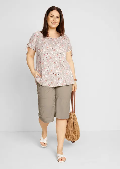 L&aring;nga shorts med res&aring;rmidja, bonprix