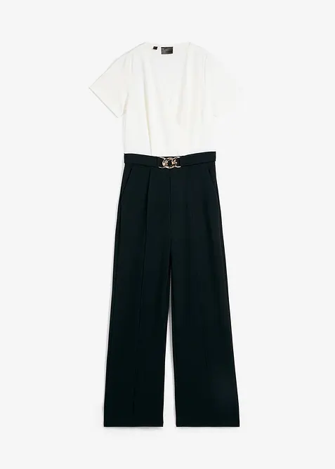 Jumpsuit med snyggt sp&auml;nne, bonprix