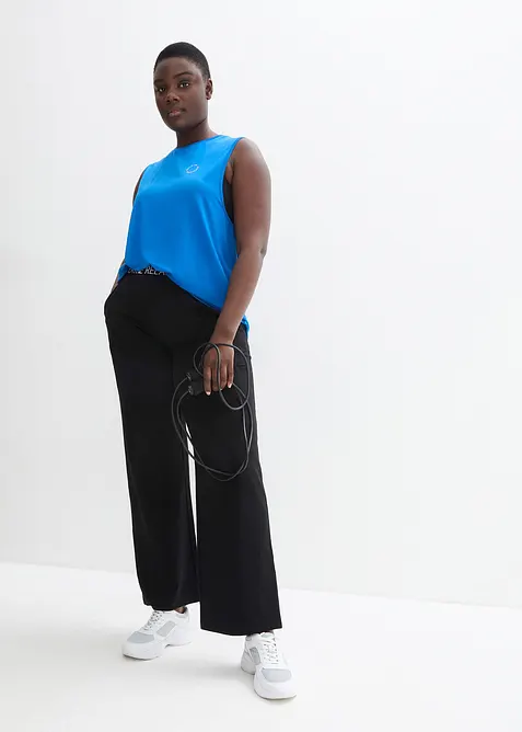 Träningsbyxa med resårlinning, bonprix