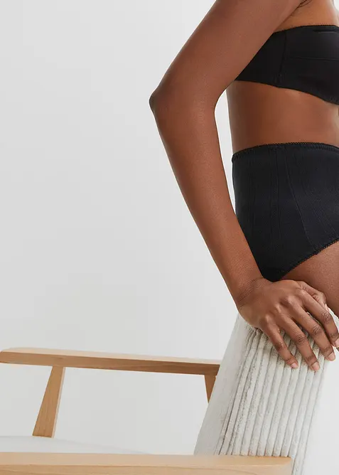 Midjetrosa i tunn bomull (4-pack), bonprix