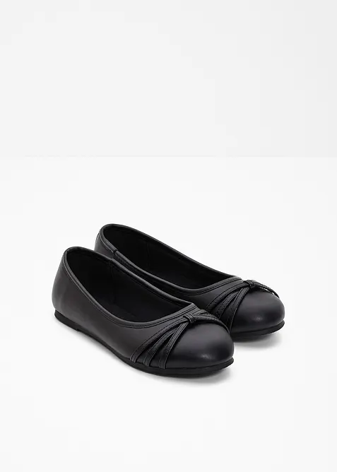 Sk&ouml;na ballerinaskor med bekv&auml;m vidd, bonprix