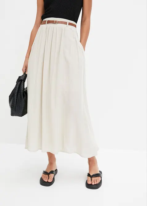 Maxikjol med sk&auml;rp (2 delar), bonprix