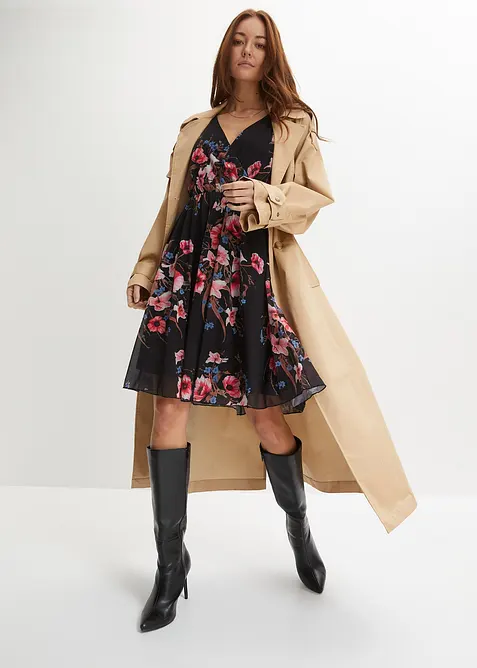 Minikl&auml;nning i mesh, bonprix