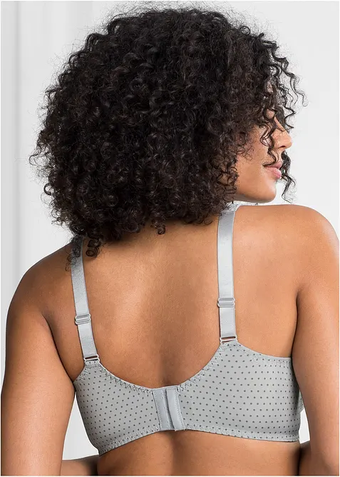 BH med bygel och skir spets (2-pack), bonprix