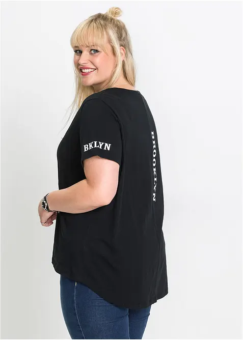 T-shirt i ren bomull, bonprix