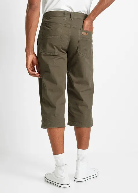 L&aring;nga bermudas med p&aring;sydda fickor, Regular Fit, bonprix