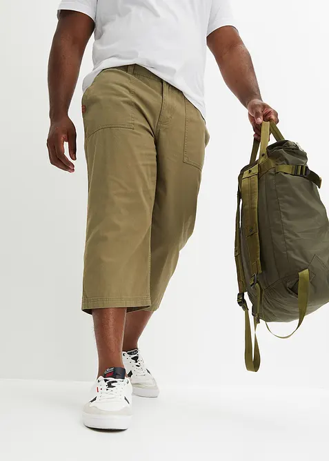 L&aring;nga bermudas med p&aring;sydda fickor, Regular Fit, bonprix