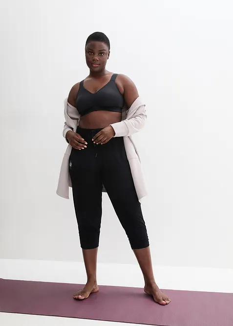 Haremsbyxa med rynkade benslut, bonprix