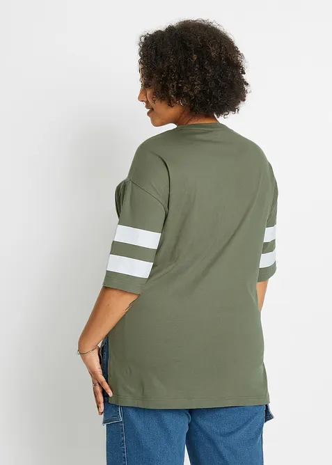 Oversizetopp av ekologisk bomull, bonprix