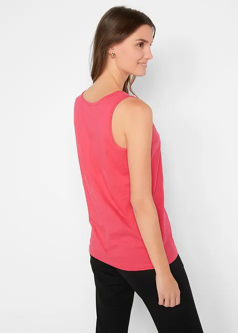 Långt linne av bomull (5-pack), bonprix