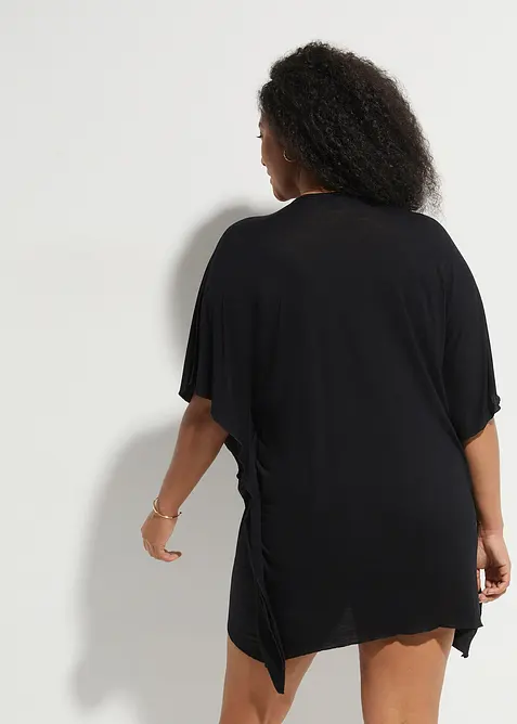 Transparent strandtunika i viskos, bonprix