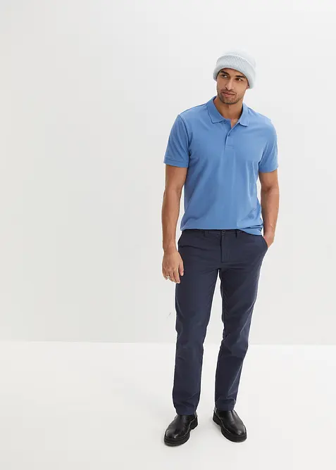 Kort&auml;rmad pik&eacute;tr&ouml;ja i bomull, bonprix