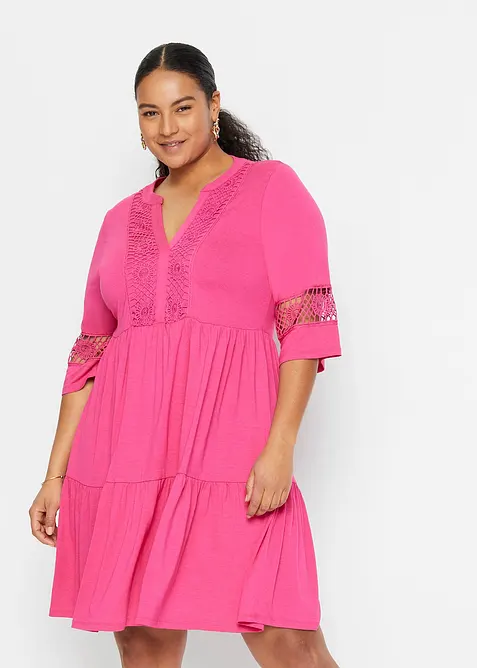 Tunikakl&auml;nning i mjuk viskos, bonprix