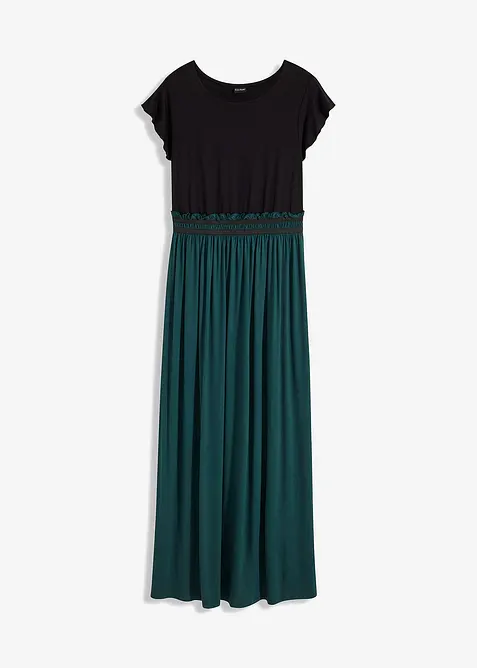 Jerseykl&auml;nning av viskos, bonprix