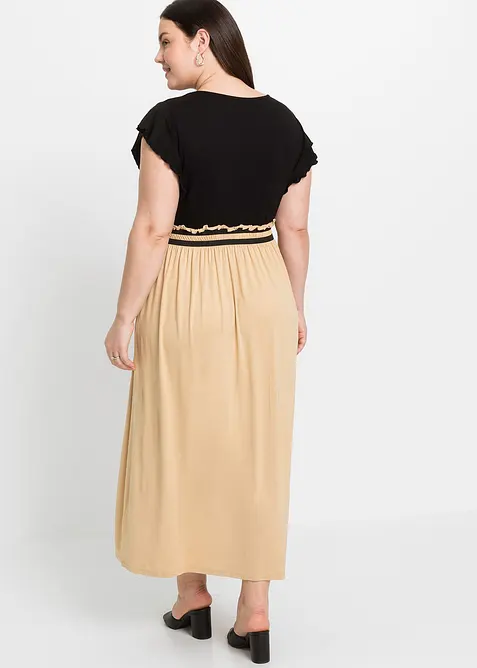 Jerseyklänning av viskos, bonprix