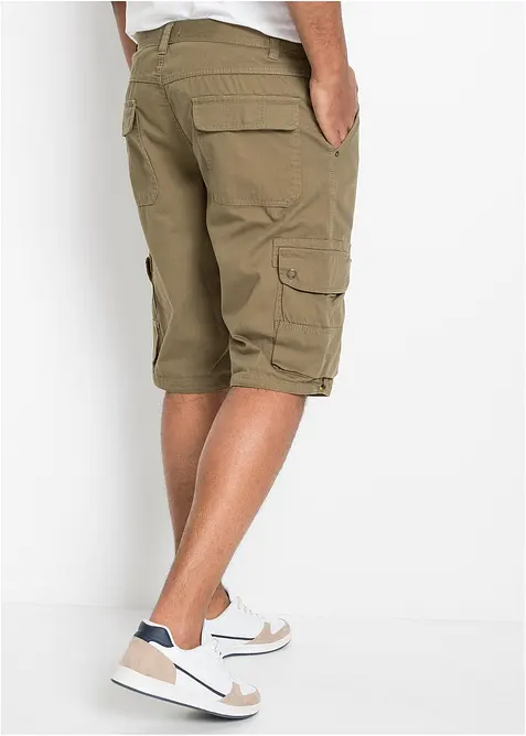 Bermudas i cargostil av bomull, normal passform, bonprix