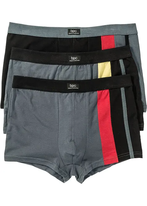 Boxershorts med bomull (3-pack), bonprix