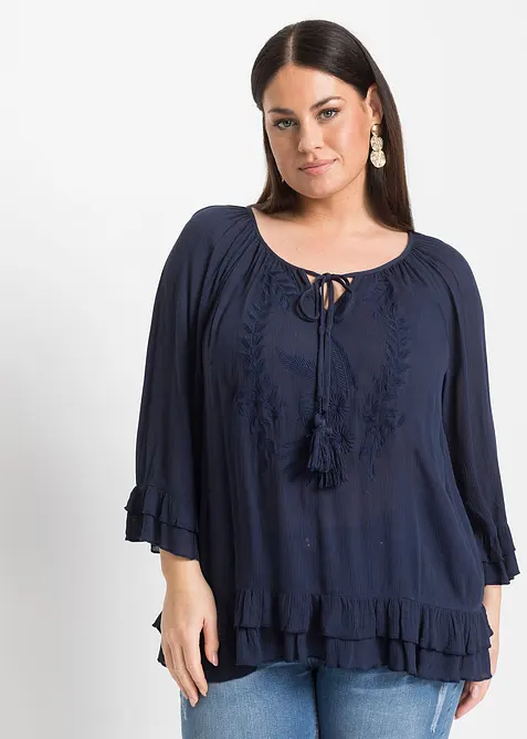 Tunika i mjuk viskos, bonprix