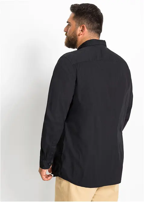 Långärmad skjorta i bomull, bonprix