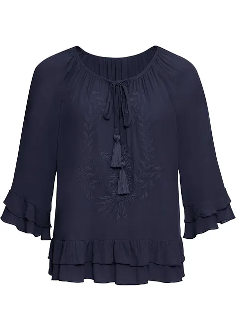 Tunika i mjuk viskos, bonprix