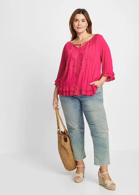 Tunika i mjuk viskos, bonprix