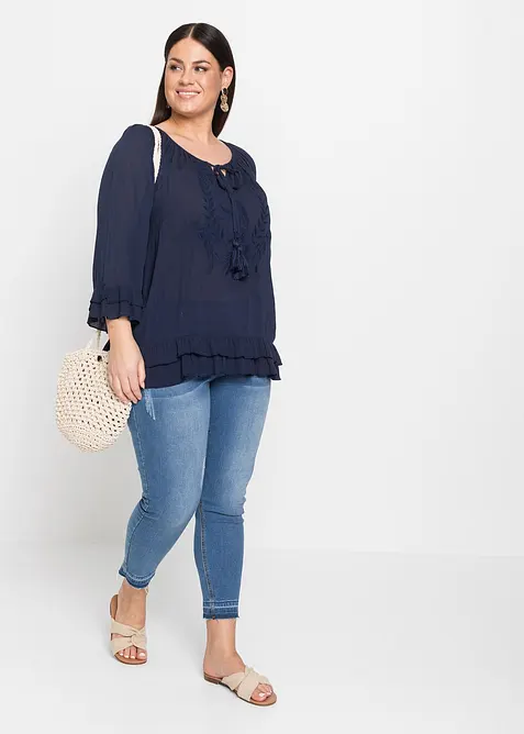 Tunika i mjuk viskos, bonprix