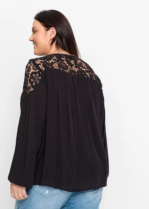 Tunika av mjuk viskos, bonprix