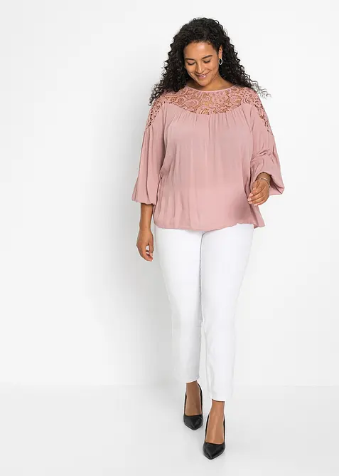 Tunika av mjuk viskos, bonprix