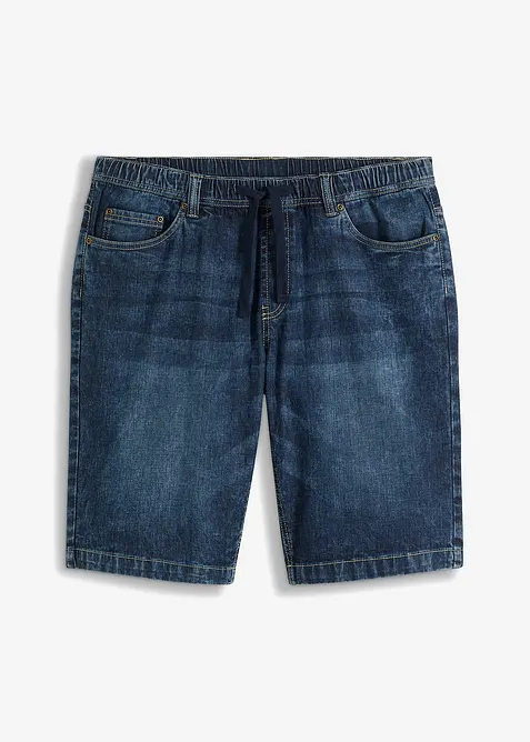 Dra p&aring;-shorts med res&aring;rmidja, Slim Fit, bonprix