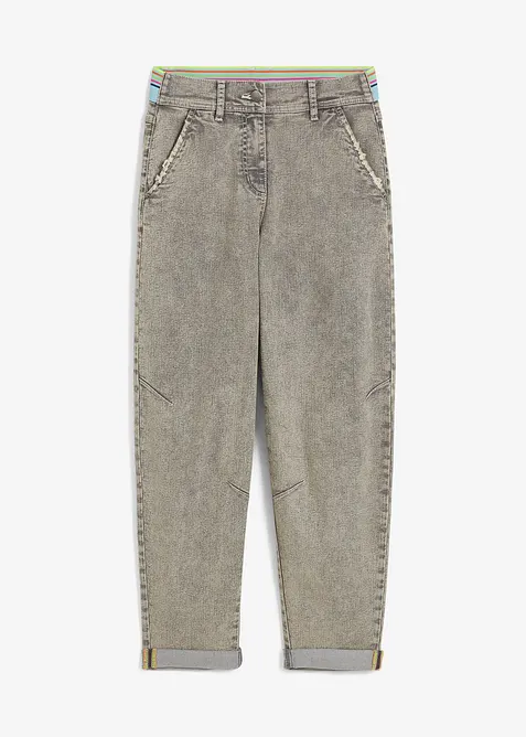 Jeans med vintagetvätt, bonprix