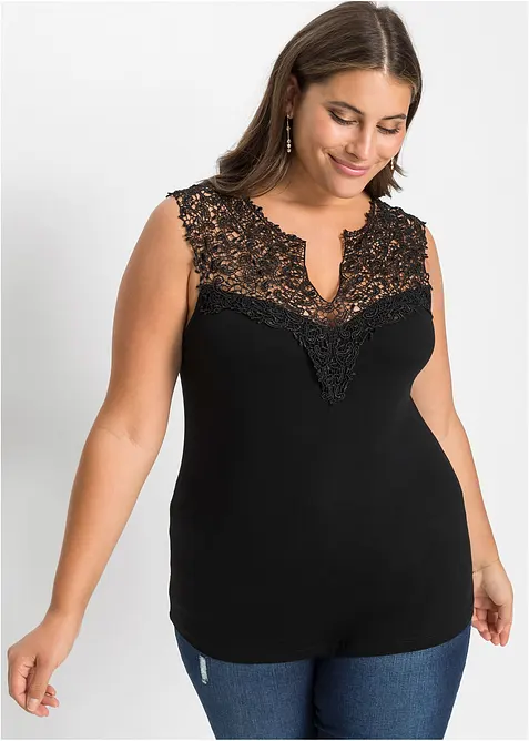 Linne av mjuk viskos, bonprix