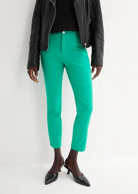 Stretchbyxa i bomullsmix, bonprix