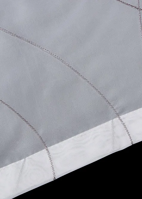 Hissgardin med broderi och återvunnen polyester, bonprix