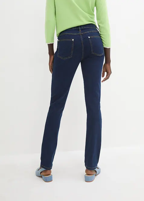 Slim Fit Jeans Mid Waist, Super Stretch, bonprix