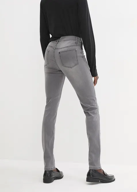 Jeans med bekväm midja, bonprix