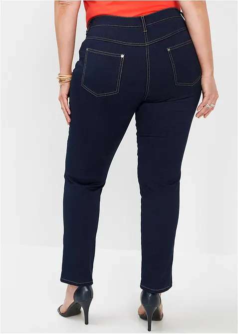 Slim Fit Jeans Mid Waist, Super Stretch, bonprix